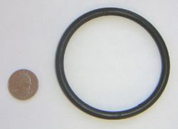 3" Black Champion Rubber Ring